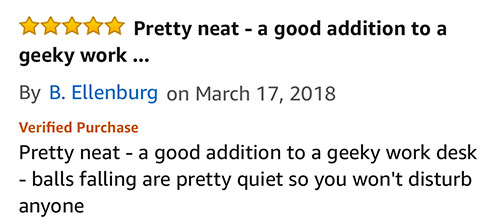 B Ellenburg Amazon Review